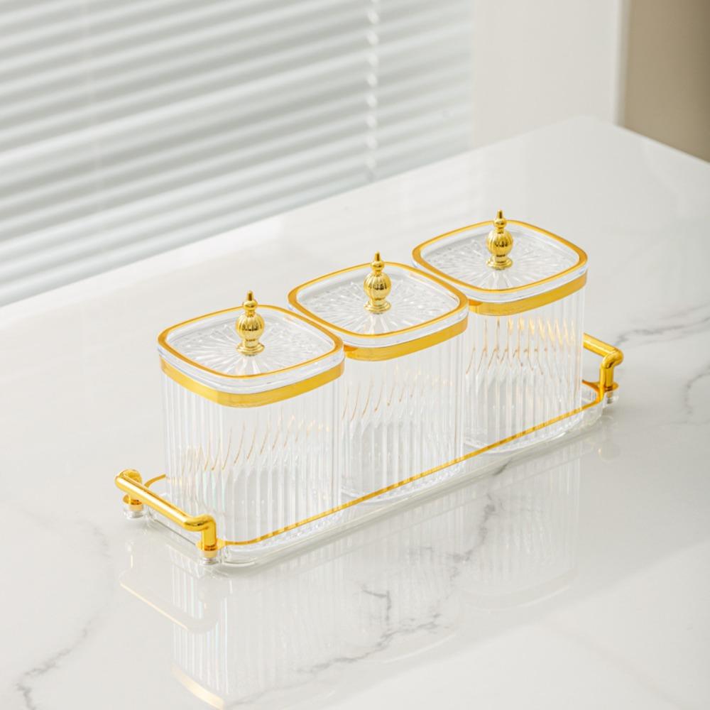 Exquisite Storage Box Creative Storage Can Multipurpose Seasoning Jar Set  Home