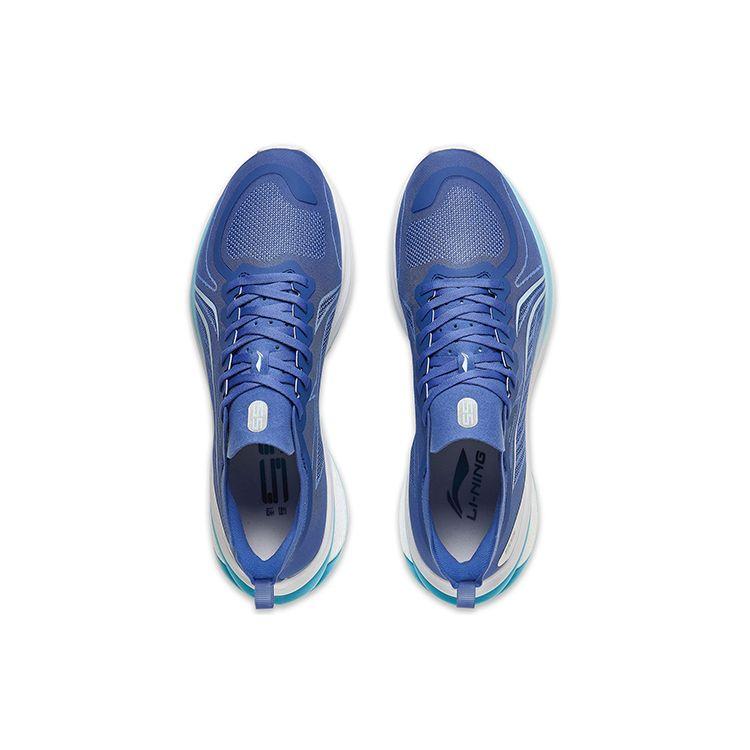 Li Ning Wu Shi 5S 3.0 Non-Slip Wear-Resistant Breathable Low-Top Running Shoes Men Sneakers Cobalt Purple Blue ARST001-6