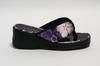 Hasegawa Japanese Cherry Blossom Urethane Made In Approximately 6cm Navy Size M Sandals, Sole, Japan, Heel, Blue,