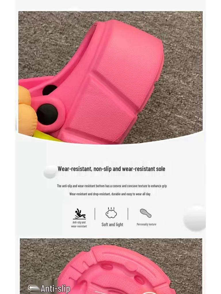 2024 Trendy Women's Milky Floral Platform Closed-Toe Summer Slippers