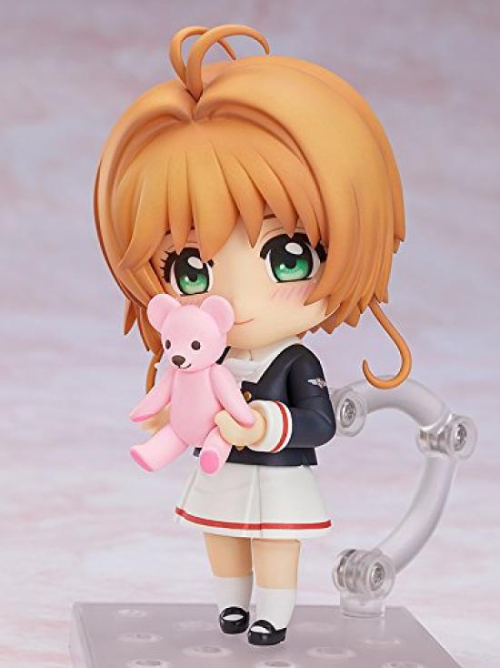 Good Smile Company Nendoroid Cardcaptor Sakura: Card Arc Claro Sakura Kinomoto Uniforme da Escola Secundária Tomoeda Ver. Plástico pintado não em escala