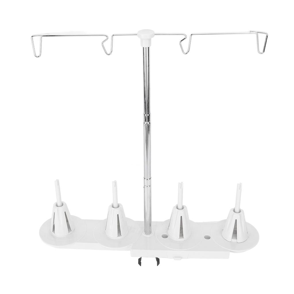 Spool Thread Stand Plastic and Stainless Steel Multifunctional Adjustable Height 4 Thread Spool