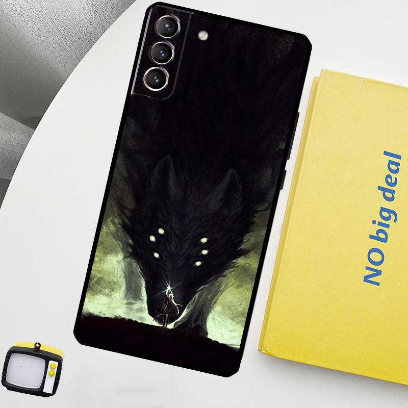 Wolf Phone Case For Samsung Galaxy S25 S24 Ultra S20 S21 S22 S23 Plus S9 S10 S24 FE S25 FE Cover