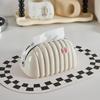 Nordic Creamy French Style Tissue Box for Coffee Table