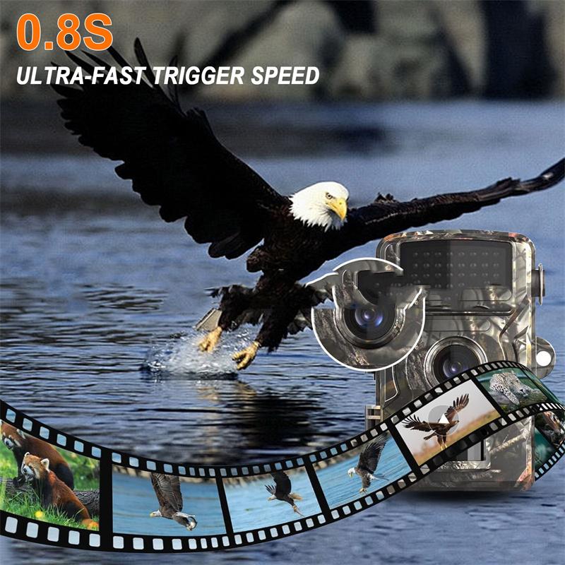 New High-definition Waterproof IP66 Hunting Camera  Infrared Sensing  Surveillance Camera  Tracking Camera  Camera for Hunting Wild Animals