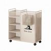 Fitness Equipment Rack with Wheels Wheeled Workout Organizer Compact