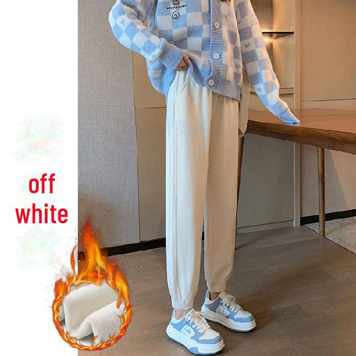 European Chenille Cotton Velvet Maternity Leggings – Thick, Slimming, Winter Sweatpants