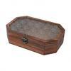 Solid Wood Decorative Organizer Box for Small Accessories and More