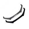 3Pcs Car Front Bumper Lip Spoiler Splitter Diffuser For Subaru BRZ 2013 2014 2015 2016 ABS Gloss Black Bodykits Tuning
