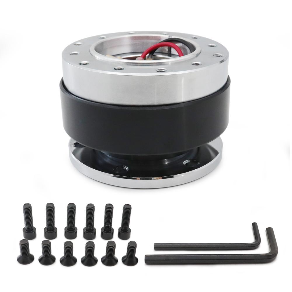 Universal Steering Wheel Snap Off Quick Release Hub Adapter Boss kit Car Accessories