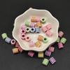 Ethnic Marine Bead Pen Holder: Water-Washed Beads for DIY Necklace, Bracelet, and Clothing Accessories.