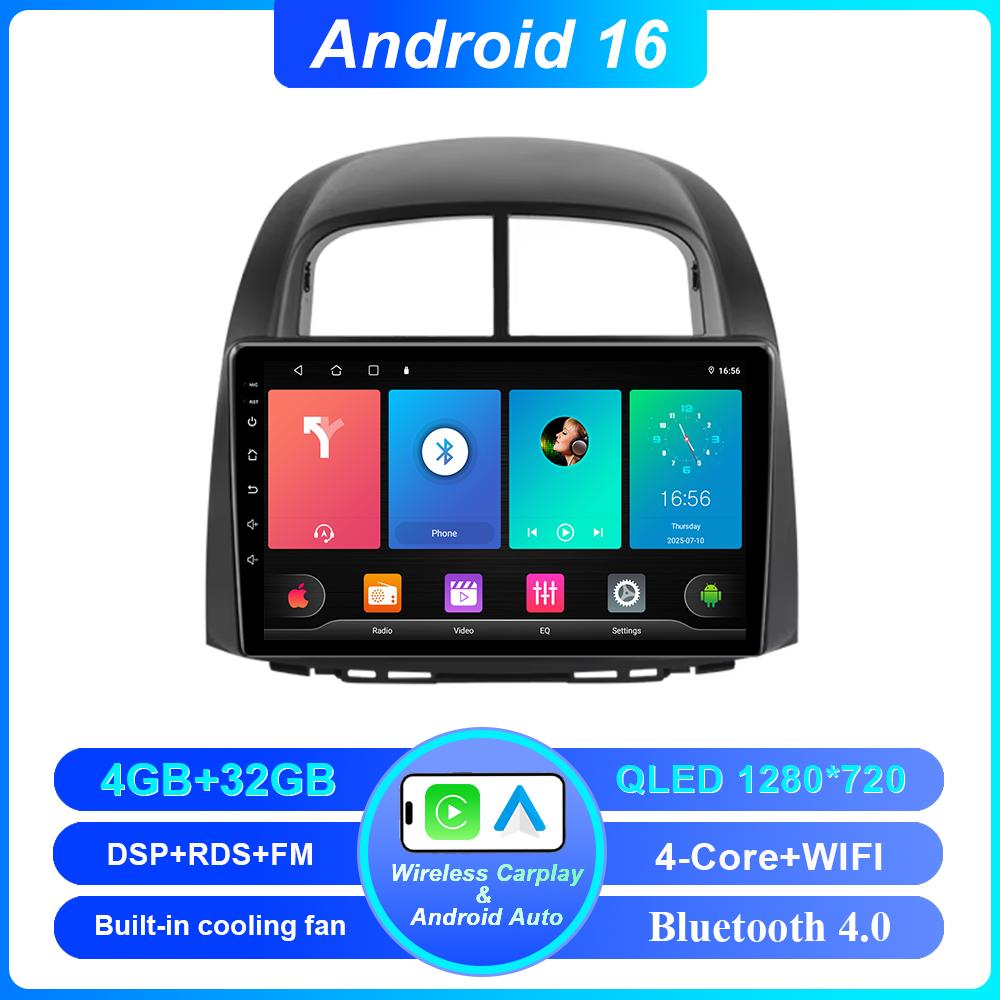 

Android 16 Car DVD For Toyota Passo Daihatsu Boon Sirion Subaru Justy Perodua Myvi Auto Carplay Radio Stereo GPS Navigation WIFI