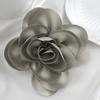 Fashionable Fabric Flower Brooch Unique Fabric Flower Lapel Pin Dainty Brooch Pin for Anniversary Celebrations