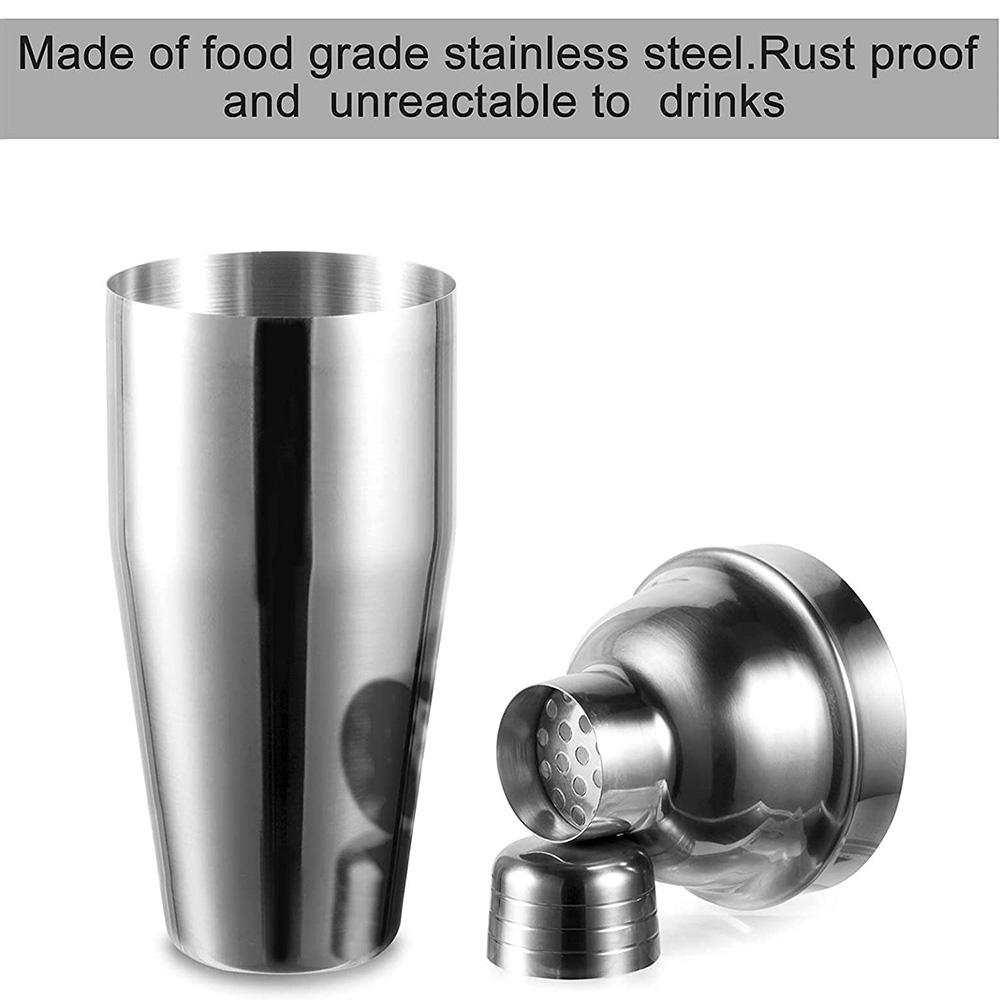 Cocktail Profissional Shaker Set Bartending Equipment Bar Wine Martini Drink Mixer Boston Shaker Bartender Kit Barware Tools
