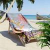 Underwater Jellyfish Coral Art Beach Towel Quick-drying for Travel Outdoor Sports Jogging Beach and Swimming