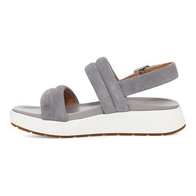 Lynnden Open Toe Casual Trendy Versatile Roman Sandals Fashion Slippers Women Sandals Gray Purple 1111071-SAMT