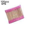 Tendre Double tête jetable maquillage coton-tige cosmétiques nettoyant dissolvant