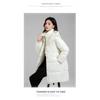 Womens Long Puffer Coat Winter Warm Hooded Cotton Jacket Casual Loose Fit Outerwear