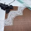 3m X 14cm Narrow Chantilly Lace, Inelastic French Eyelash Lace Trim for Lingerie, Bra, Underwear, Dress, Garment, Sewing & Crafting