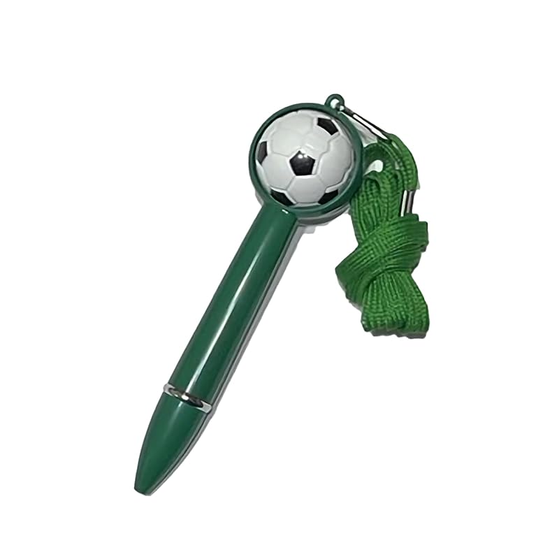 

[Azulte] ballpoint pen stationery writing utensils Interesting miscellaneous goods green soccer ball 304 green 5 piece set