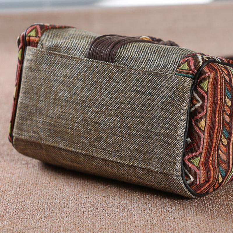 Genți de mână din pânză pentru femei Genți de mână în stil chinezesc pentru femei Genți de umăr lucrate manual pentru petrecere a timpului liber versatile