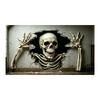 Halloween Door with Skeletons and - Outdoor Party Decoration for House