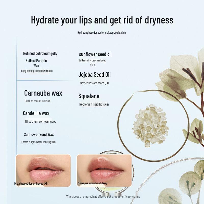 Runpei Hydrating Lipstick: Anti-Cracking Plant Extract Duo with Self-Deprecating Bear Design - Special Care Gift Edition.