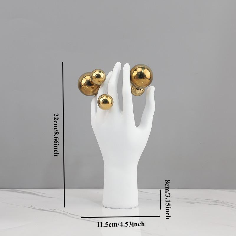 Character Palm Crafts Decoration Desk Decoration Abstract Character Sculpture Room Aesthetic Decoration