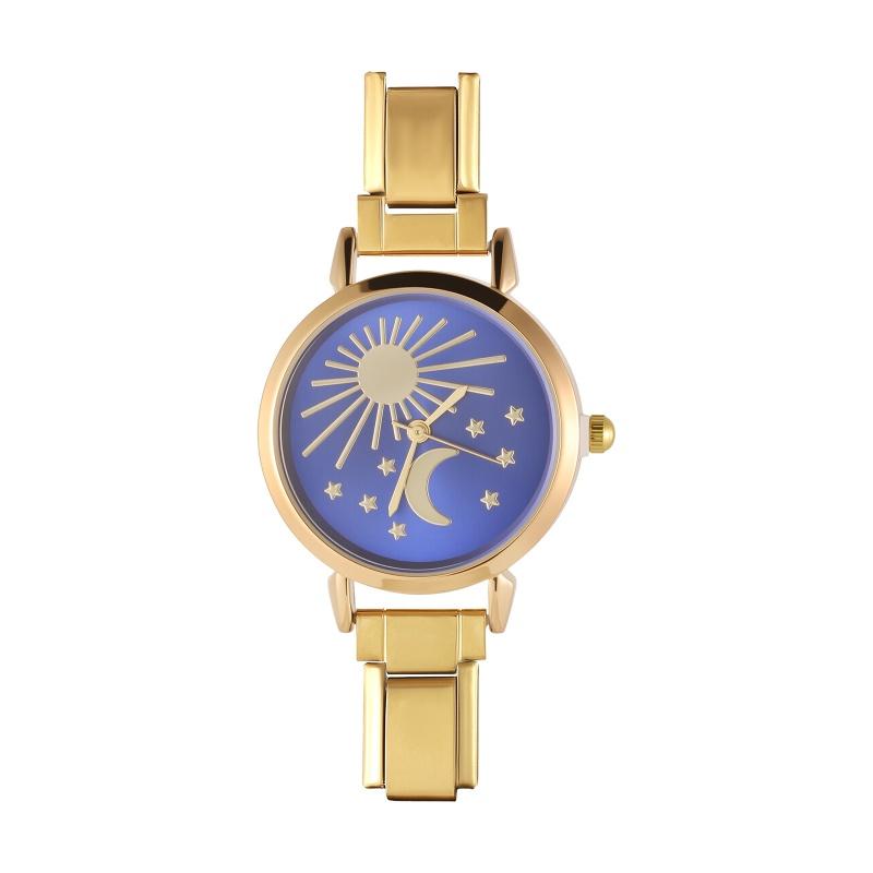 Vintage Luxury High Quality Women's Men's Stainless Steel Windmill Shaped Watch Bracelet For Friend Birthday DIY Jewelry Gifts