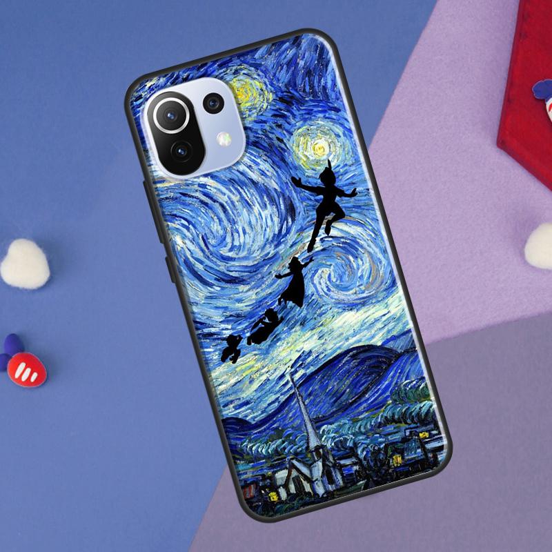 Van Gogh Starry Sky Cover For Xiaomi 14 Ultra 13 11T 12T 13T 14T Pro POCO X6 X7 Pro X3 X5 F3 F5 F6 M6 Pro Case