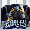 1pc, Barley's Quest: The Ultimate Adventure Blanket Perfect for Home Decor, Couches, Outdoor Use, Gifts, Travel