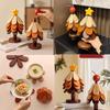 Wood Trivet Coasters Set Christmas Tree Shape Thermal Insulation Mats Kitchen Dining Table Pad Decoration Accessory