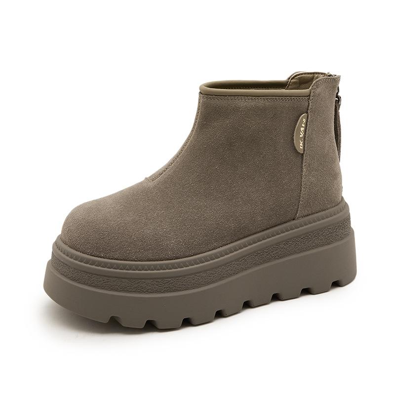 Snow Boots Winter New Small Thick-soled Warm Velvet Cold Casual Short Boots Tide