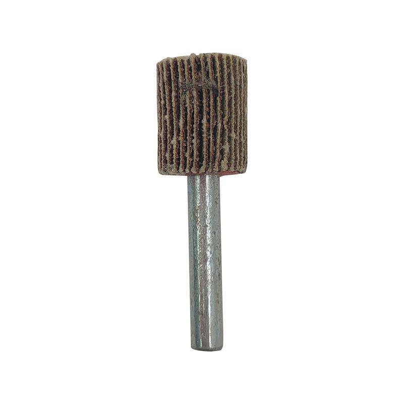 Sanding Head with Handle: Flap Wheel, Shaft Impeller, and Cylindrical Grinding Cloth