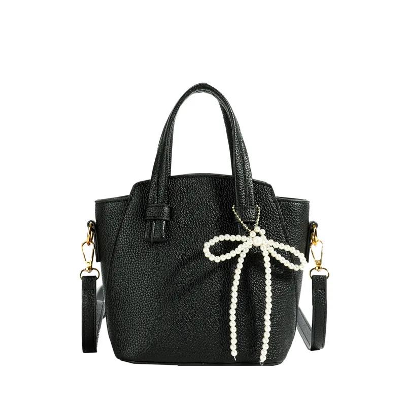 Leisure Bucket Bag for Women Fashionable Versatile Crossbody Shoulder Bag Designer Handbag