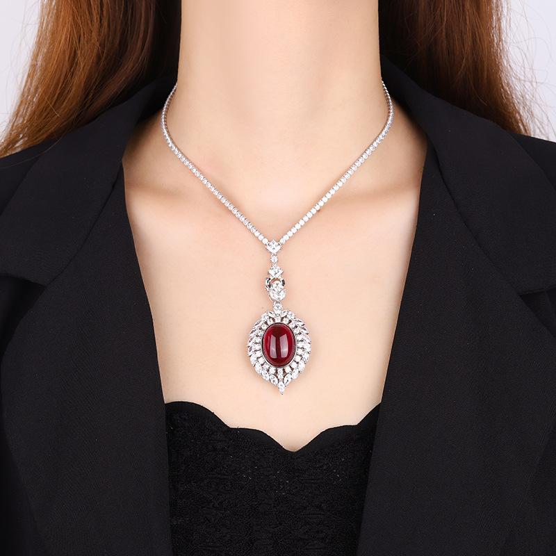 Jewelry Copper Bottom Platinum Plated Bubble Wild Chain Button Head Removable 45 + 5Cm