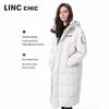 Jinyujie 2025 Winter Unisex 90% Goose Down Puffer Coat