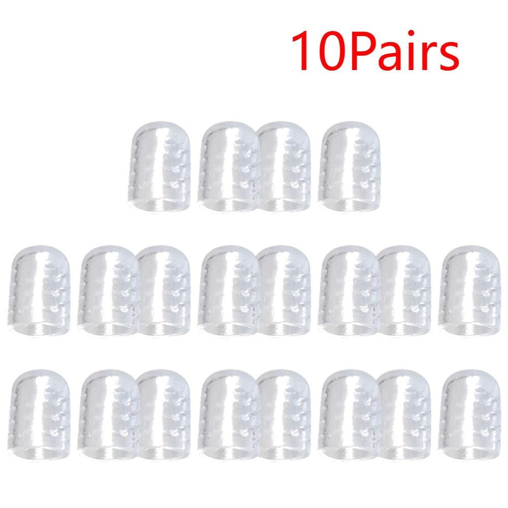 2-20 stuks teenscheiders, ademende siliconen teenkapjes, bescherming voor teennagels, elastisch, anti-wrijving, zweetbestendig voor voetbescherming