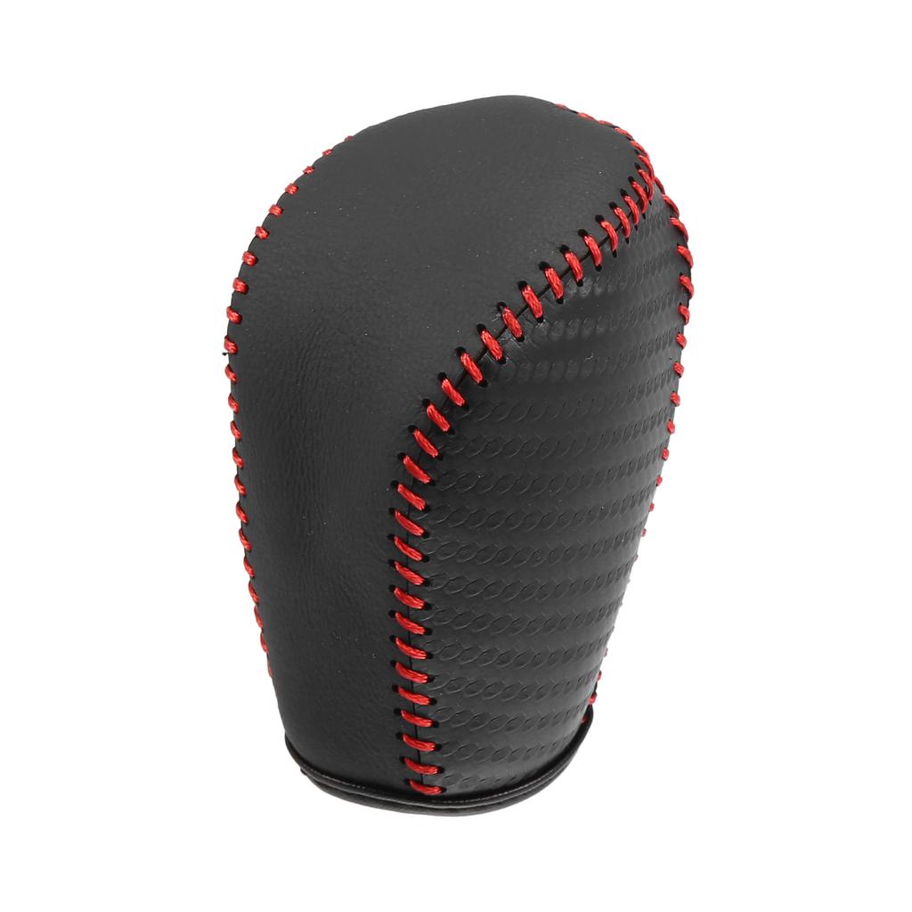 A ABSOPRO Shift Knob Gear Shift Knob Cover Shifter Lever Cover Leather Cover Easy