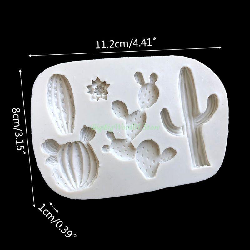 24TE Crystal Epoxy Resin Mold Plant Potted Cactus Casting Silicone Mould Handmade DIY Crafts Decorations Making Tools