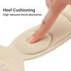 High Heel Shoe Insoles Breathable Anti-slip Foot Care Tool Inserts & Cushions Soft Damping Arch Support Shoes Insole for Woman