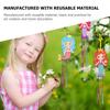 Diy Craft Mermaid Wind Chime Set Home Decor Garden Hanging Outdoor Wind Chimes Balcony Accessories Wind Bell Kit For Kids Party