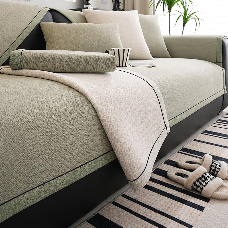 Modern Light Luxury Sofa Cushion Four Seasons Universal High-Grade Non-Slip Sofa Cover Cover Cloth Cushion