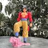 26cm Anime Dragon Ball Ssj 4 Scene Son Goku Super Saiyan Standing Figure Model PVC Action Statue Toy Doll Collection Ornament