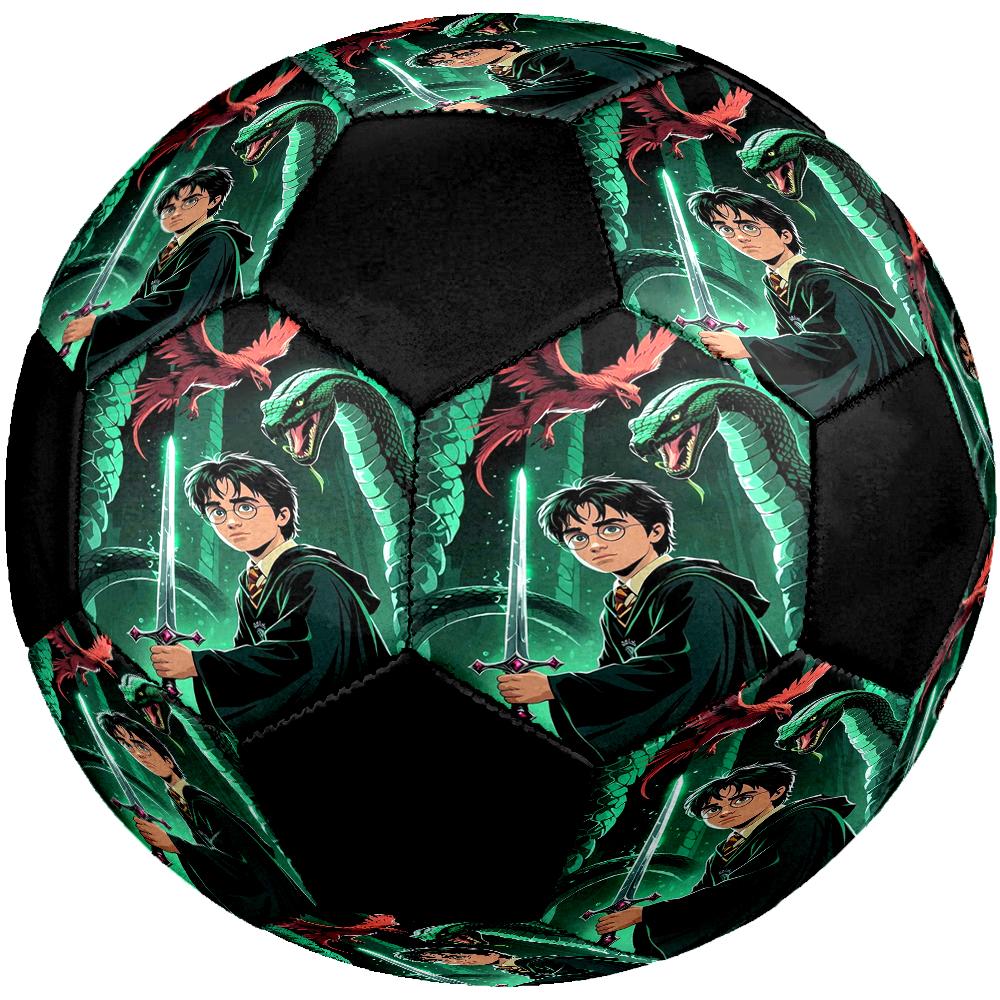 Harry Potter Theme Size 5 Soccer Ball, Suitable for Both Indoor and Outdoor Matches, a Gift Suitable for Everyone.