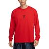 Nike Year Of The Mamba Limited Edition Casual Fashion Long Sleeve T-Shirt Men Tops Red IB0242-657