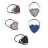Openable Heart Shape Daily Wear Rings Stainless Steel Texture Stylish Women Rings Suitable for Anniversaries Dating
