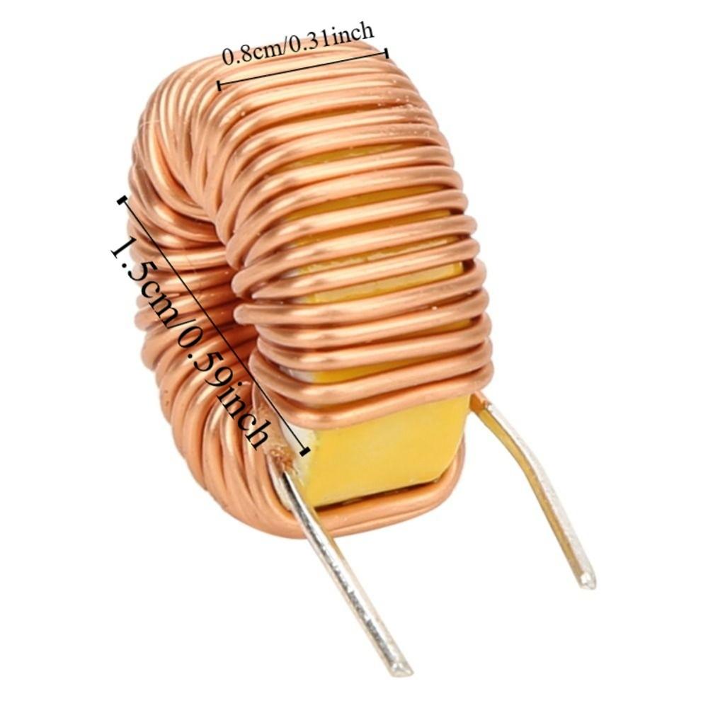 20PCS 100UH Toroid Inductor Wire 0.6mm Toroidal Core Inductors Electronic Components