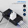 200W Digital Display Fast Charging Inverter 12V/24V to 110V 220V Car Power Converter Portable Multifunctional Power Station