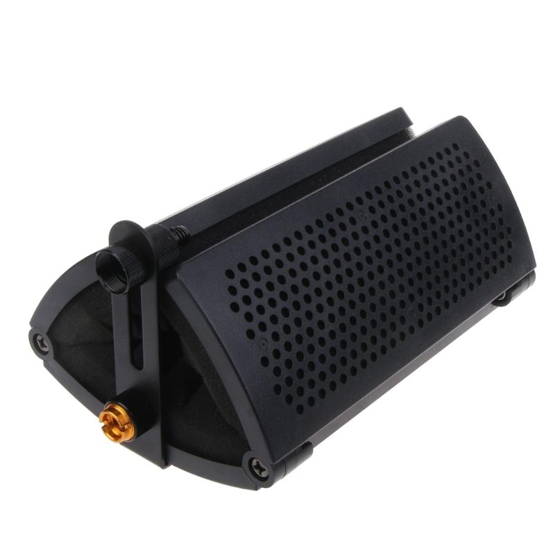 Microphone Isolation Shield Studio Recording Shield High Density Reflection Filter Foam Soundproof Microphone Shield